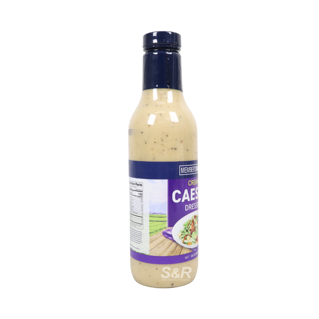 Member's Value Creamy Ceasar Dressing 769mL